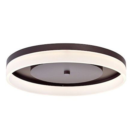 Sunpark 20 in. LED Ceiling Flush Mount Light 3000K, Oil Rubbed Bronze Finish C1120D-30-3000K